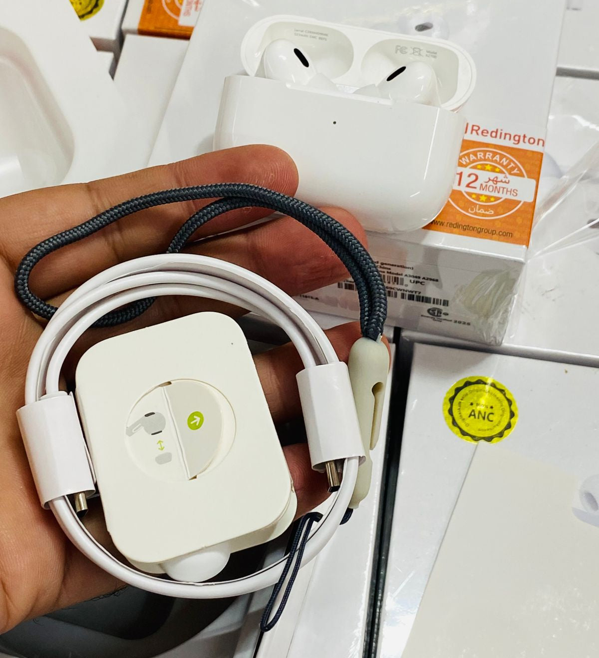 Airpods Pro 2 Anc Durable Quality Comfortable Fit Compact Design Active Noise Cancellation Perfect Choice For Daily Music Calls And Travel Needs