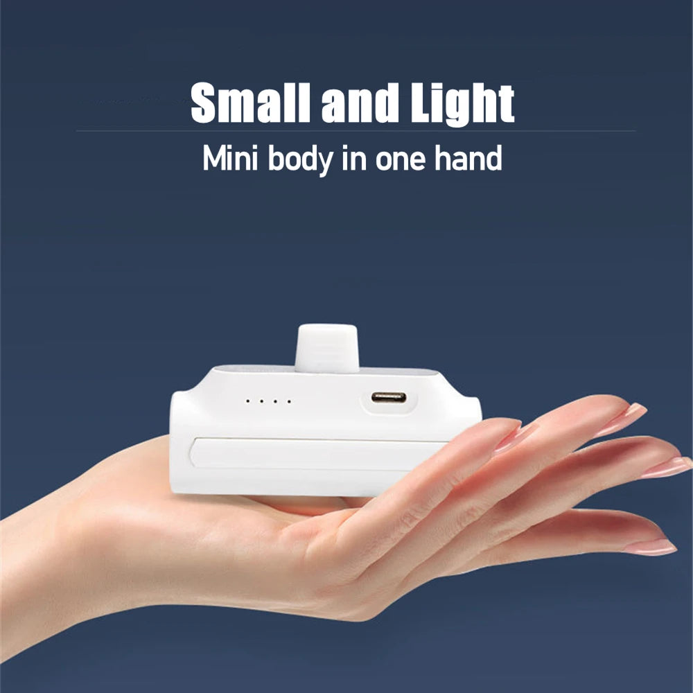 5000mah Mini Power Bank External Battery Charging Portable Powerbank For Iphone Xiaomi Samsung 3300mah Backup Battery Charger - Battery Charger Cases - AliExpress